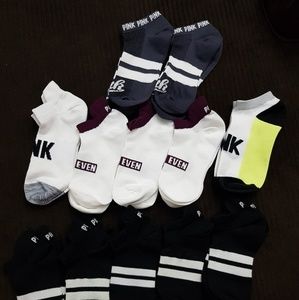 ❤💕❤12 pairs+1 free pair pink socks newstyle 2019